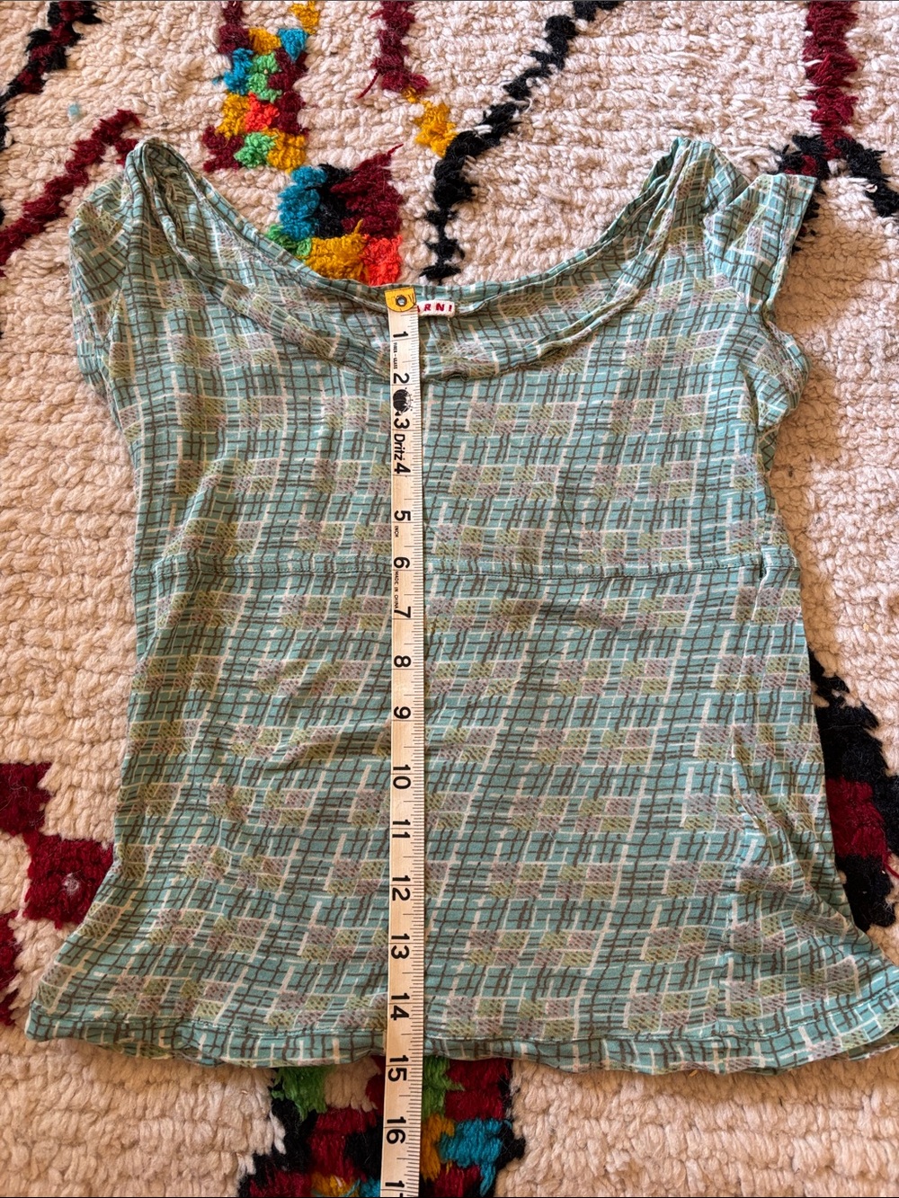 Marni Abstract Print Top Y2K - Picture 12 of 12